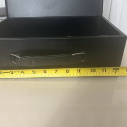 Brinks Carry Case, Black,with handle And One Key No 
