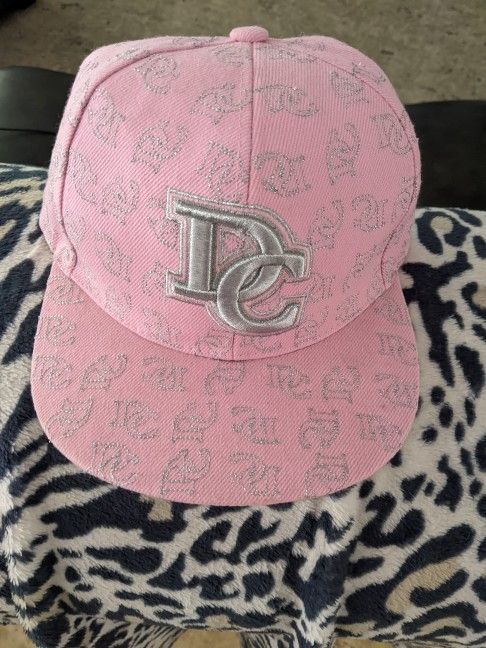Pink DC Hat