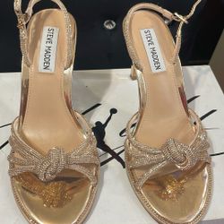 Steve Madden Rose Gold Heels 