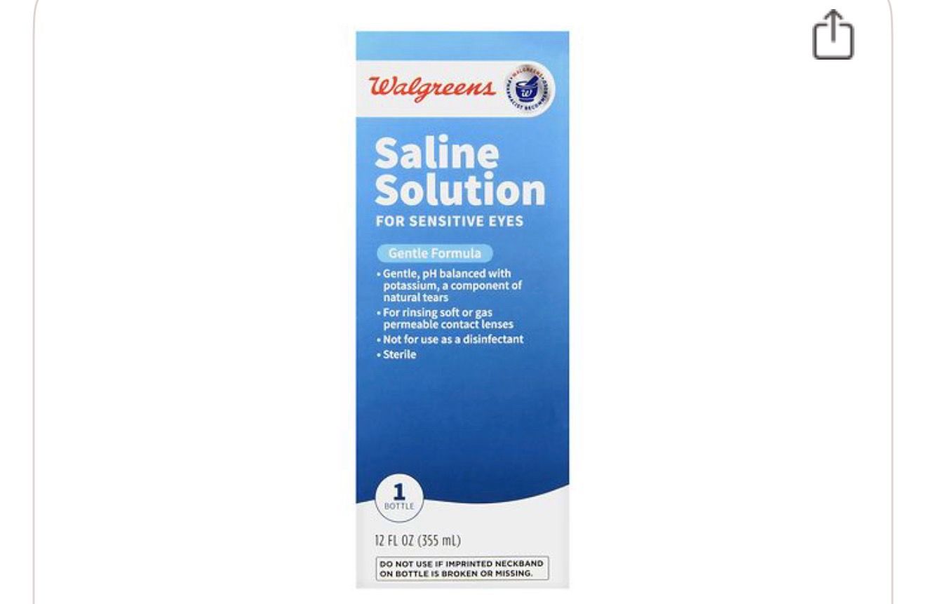 Saline Solution