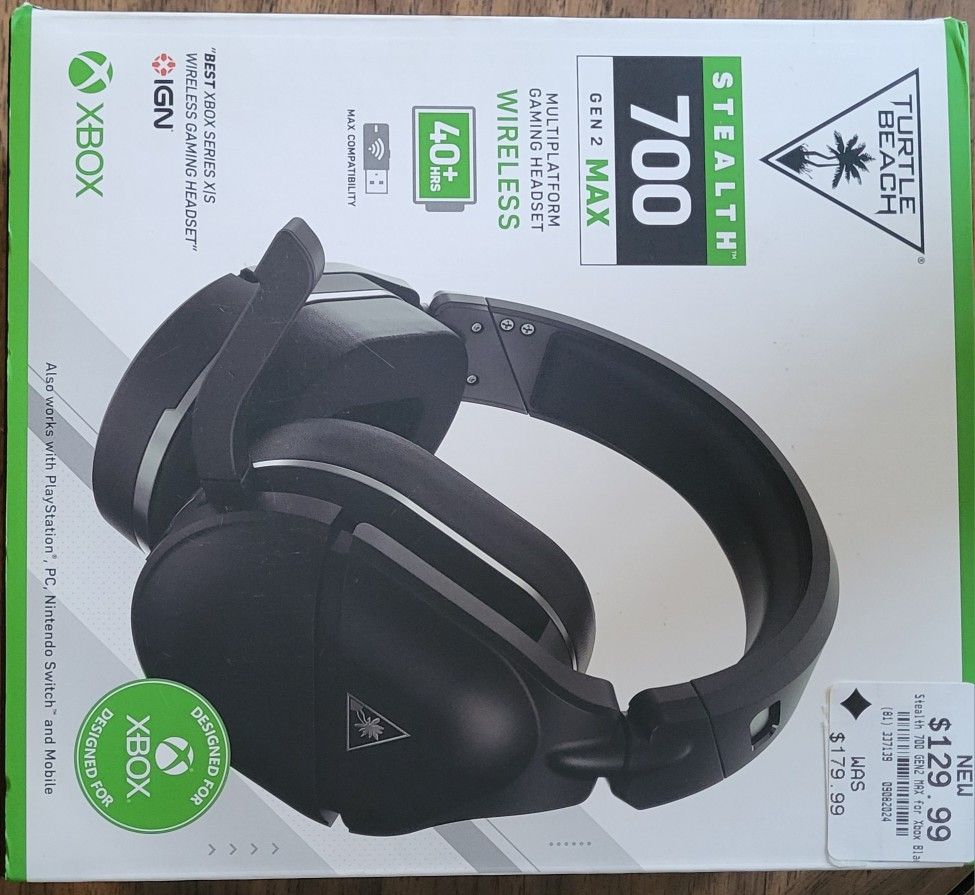 (Brand New) Stealth 700 Gen2 Max Headset