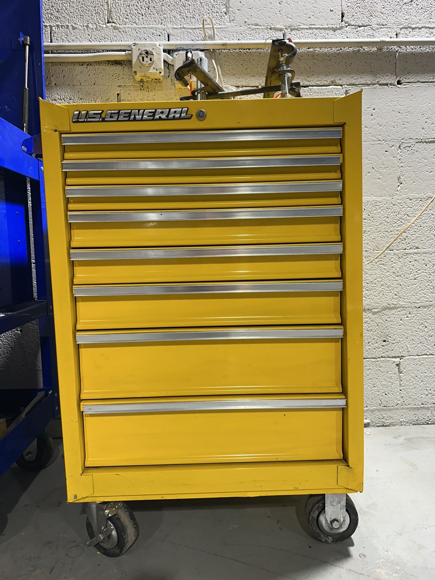 U.S. General Tool Box with Full Tool Set