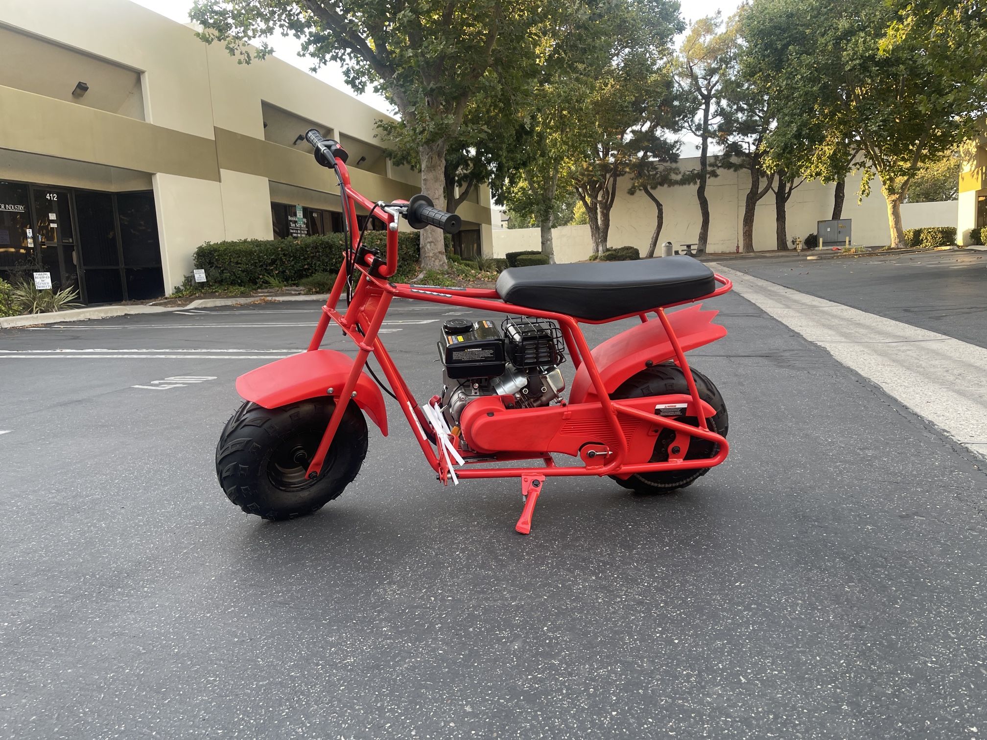 Mini Bike, 99CC 4-Stroke 3HP Gas Powered Mini Dirt Bike, Off-Road Motorcycle(each) 