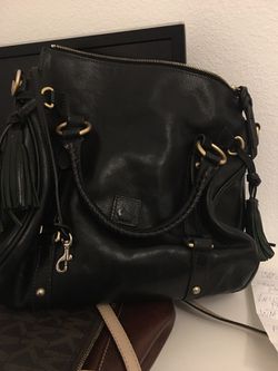 Dooney & Burke Black Leather Women's Bag