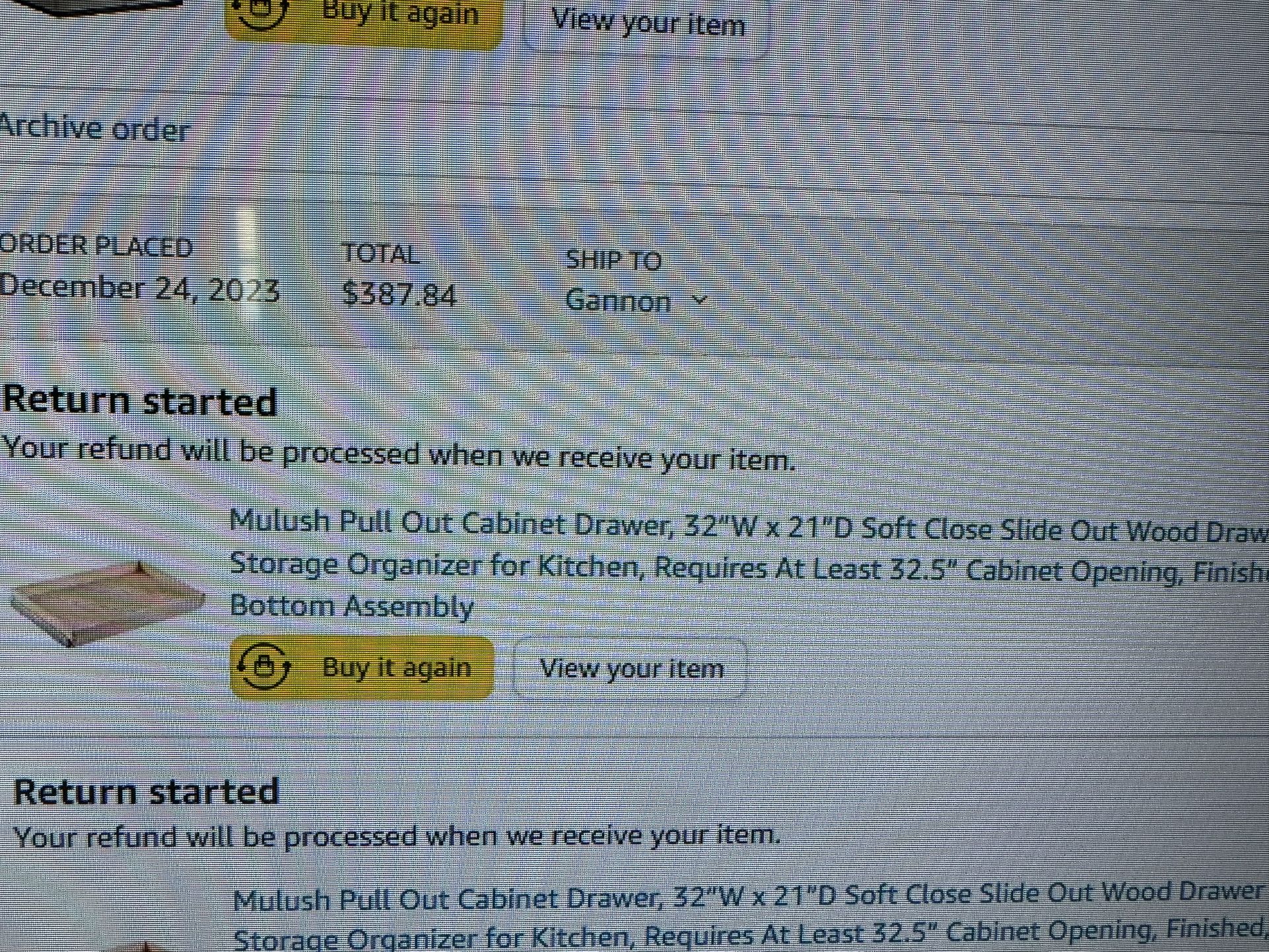 Pull Out Drawers (4)