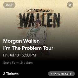 Morgan Wallen Tickets July 18