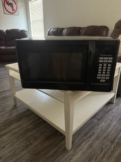 Black microwave