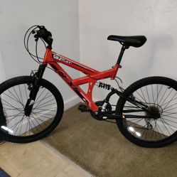 Boy's 24" Gauntlet Mountain Pro Bike w/ Dual Suspension, 18-Speed 