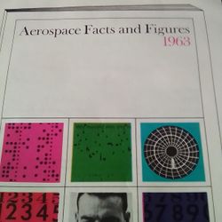 1963 Areospace Facts And Figures 1963 publication, Aviation & Space Dictionary 