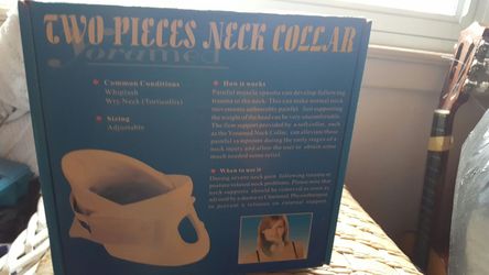 New Neck collar brace