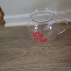 Glass Popcorn Popper