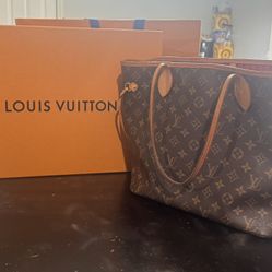 Louis Vuitton Classic Brown Monogram Tote Bag