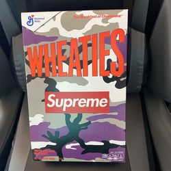 Supreme Wheaties Box