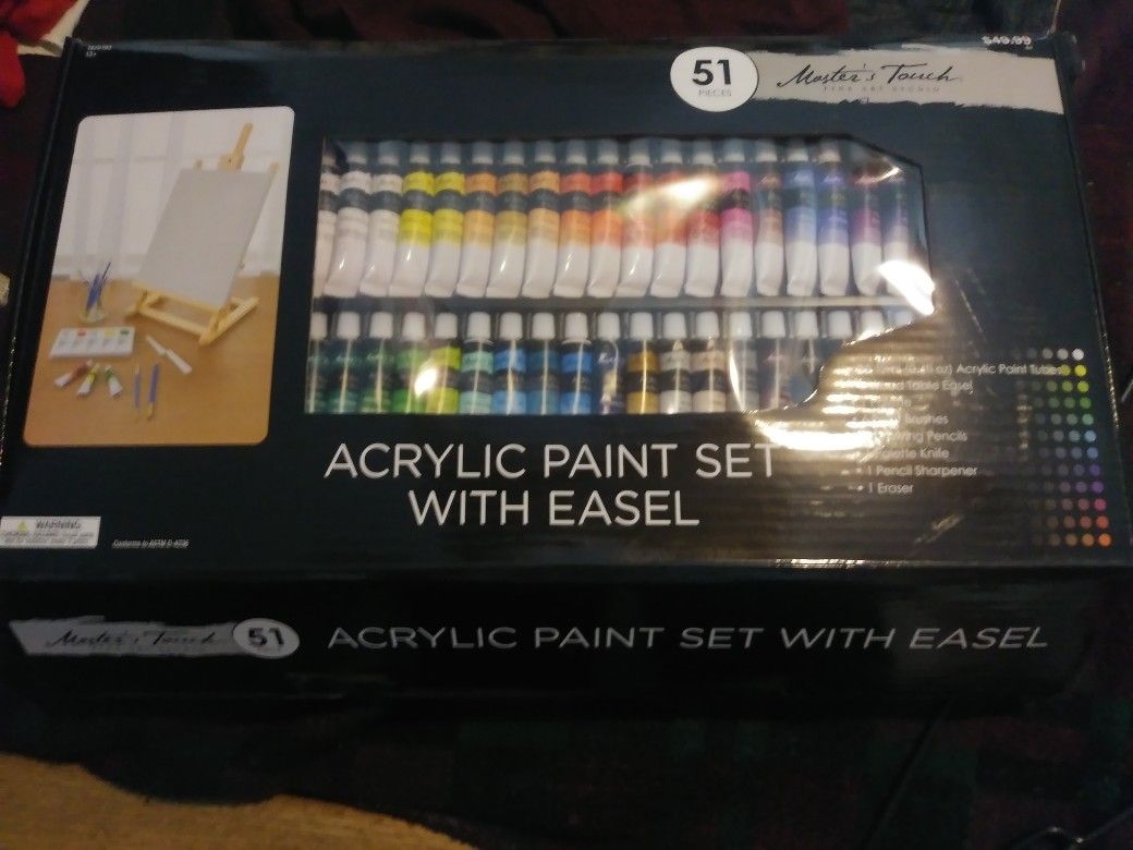 Acrylic Paint Set With Extras