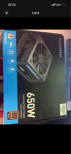 PowerSpec PS 650BSM 650W Semi Modular PSU