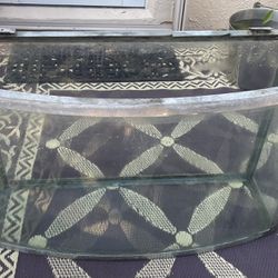 45 Gallon Bow front Stainless Steel Fish Tank 
