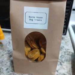 Rocke House Peanut Butter Pumpkin  Dog Treats