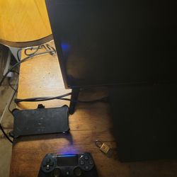 PS4 Console,  Controller,  HDMI Cord, and Power Cord