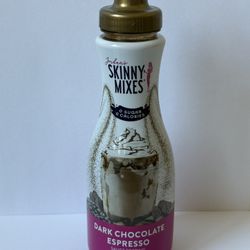 Skinny Mixes Sauce Topping Dark Chocolate Espresso