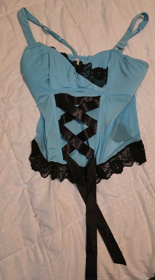 Turquoise Corset