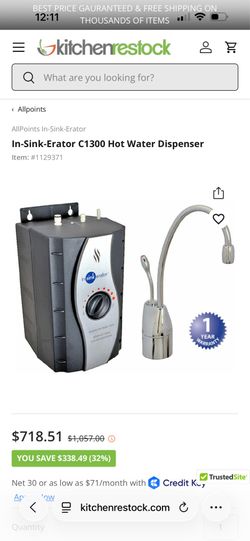 Insta-Hot (instant hot water dispenser)