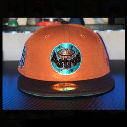 Houston Astros Size 7 1/8 -  Teal UV