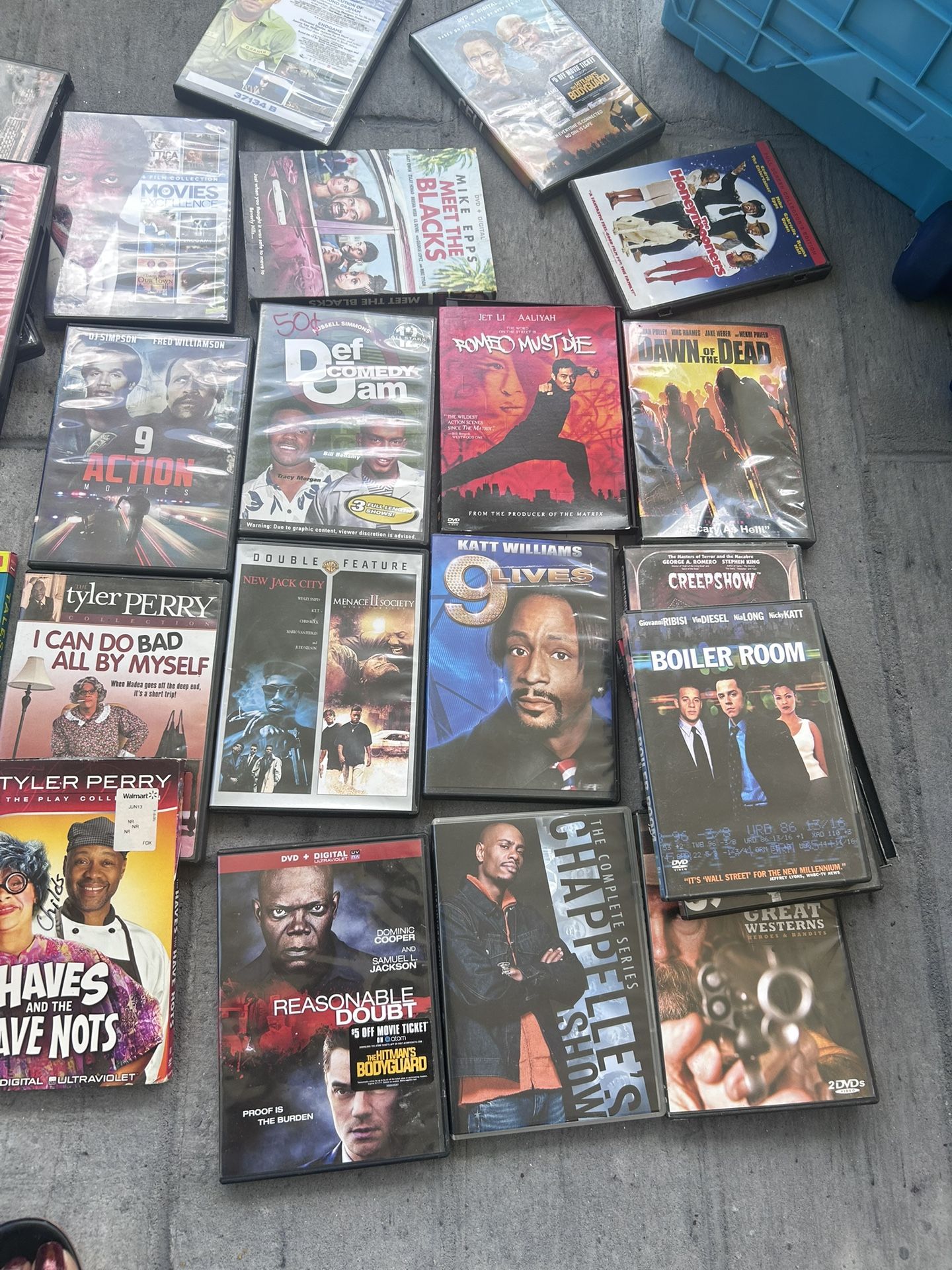 Movies For Sale 50.00 Take All
