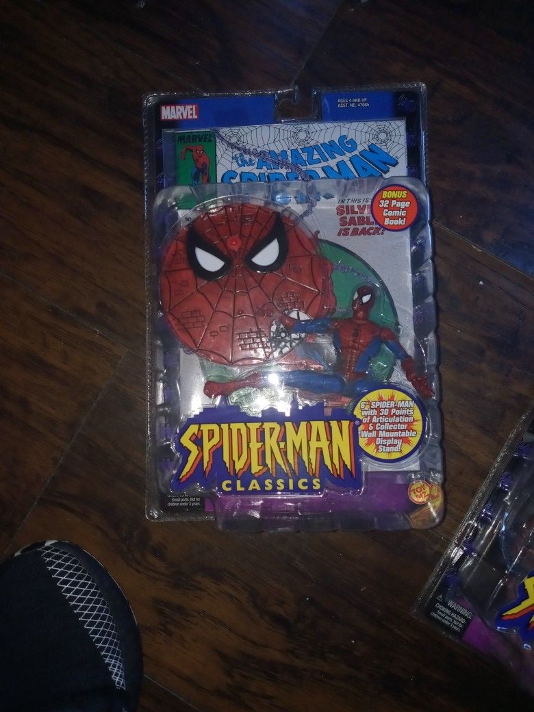 Spider man Classics figure Excellent condition $80 Firm
