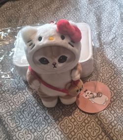 Hello Kitty  Mofusand Keychain Plush