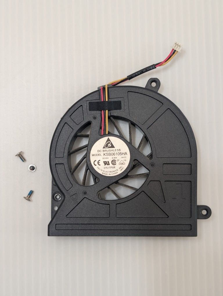 OEM Toshiba Satellite C655 C650 CPU Cooling Fan KSB06105HA 3-Pin | TESTED