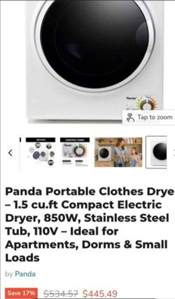 $225*$Portable Dryer*50% Off retail.