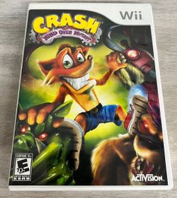 Nintendo Crash: Mind Over Mutant (Wii, 2008) Platformer Game Disc Complete (PO1022052)