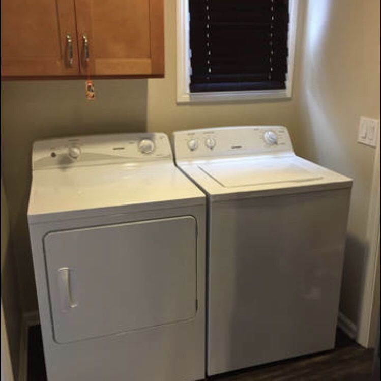 GE Hotpoint Washer & Dryer