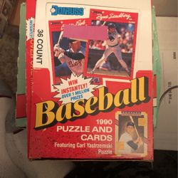 Baseball cards unopened packs