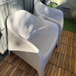 Skarpö Outdoor 2x Armchairs Beige IKEA