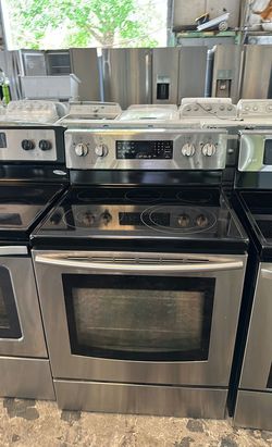 Electric Range Samsung Glass Top
