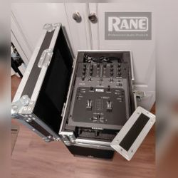 Rane TTM 56 DJ Mixer with Odyssey case.