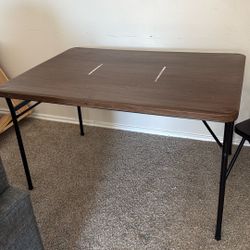 A Folding Table