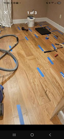 Nice wood flooring pre finished