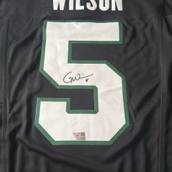 Signed Nike Authentic  GARRETT WILSON Jersey 