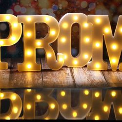 Prom Light Up Letters New In Box