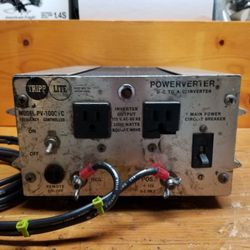 TRIPP LITE POWERVERTER MODEL PV1000FC.