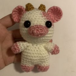 Crochet Mini Cow 
