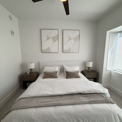 White King Bed Frame 