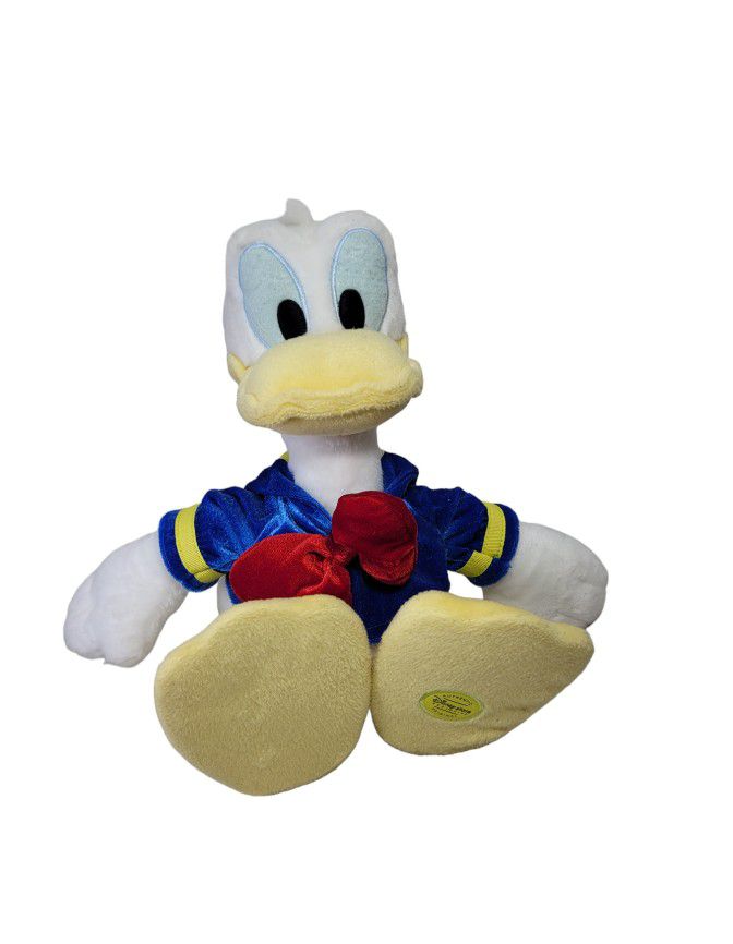 Disney Store Donald Duck Plush Authentic Exclusive Stuffed Animal 16" Read Below
