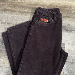 Dark Brown Corduroy Pants