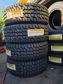 285 70 17 Groundspeed Tires Con 50,000 millas de Garantía