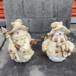 Snowman Festive Figures