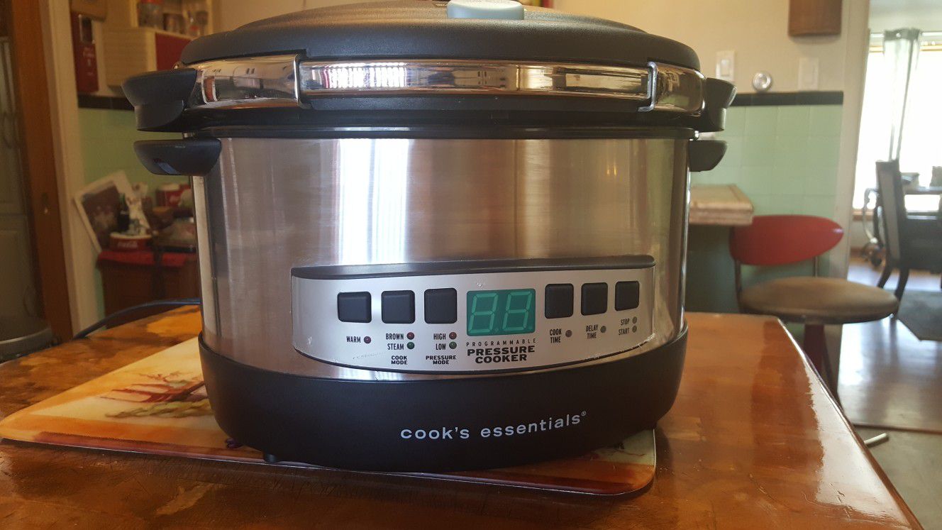 Cooks essentials 8qt pressure cooker