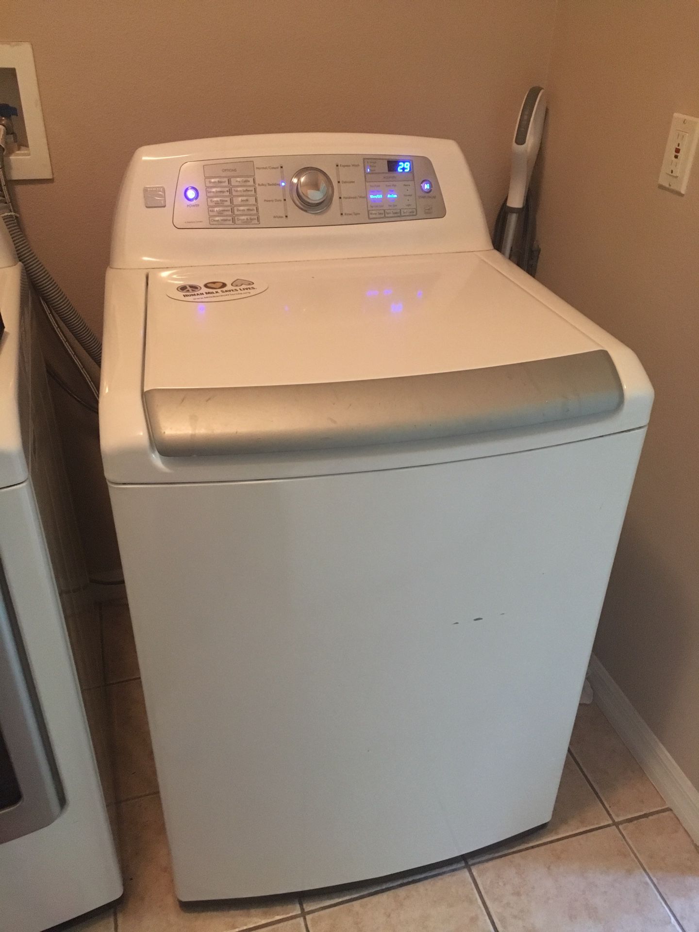 Kenmore Elite He Washer and Dryer